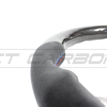 CT CARBON Steering Wheel BMW FXX CARBON FIBRE / ALCANTARA FLAT BOTTOM STEERING WHEEL