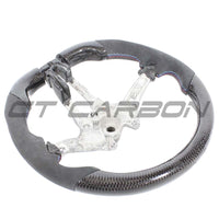 BMW FXX CARBON FIBRE / ALCANTARA FLAT BOTTOM STEERING WHEEL