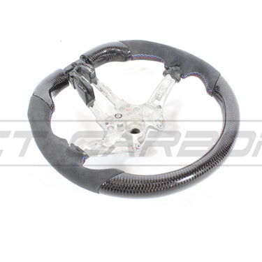 CT CARBON Steering Wheel BMW FXX CARBON FIBRE / ALCANTARA FLAT BOTTOM STEERING WHEEL
