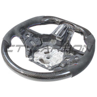 BMW Gxx CARBON FIBRE / ALCANTARA FLAT BOTTOM CUSTOM STEERING WHEEL
