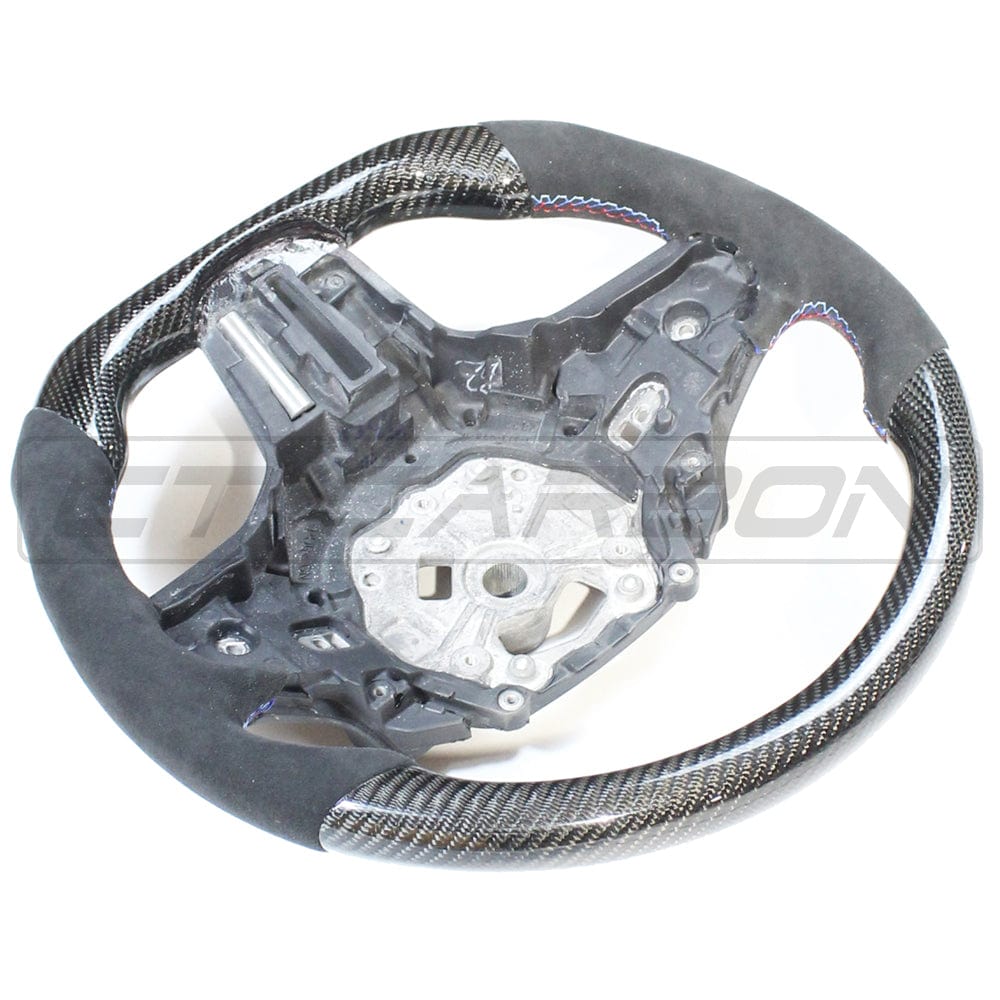 Gxx CT CARBON | BMW Gxx CARBON FIBRE / ALCANTARA FLAT BOTTOM STEERING WHEEL ...