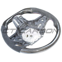 BMW Gxx M2,M3,M4 1,2,3,4 SERIES CARBON FIBRE / ALCANTARA FLAT BOTTOM STEERING WHEEL WITH HEATING