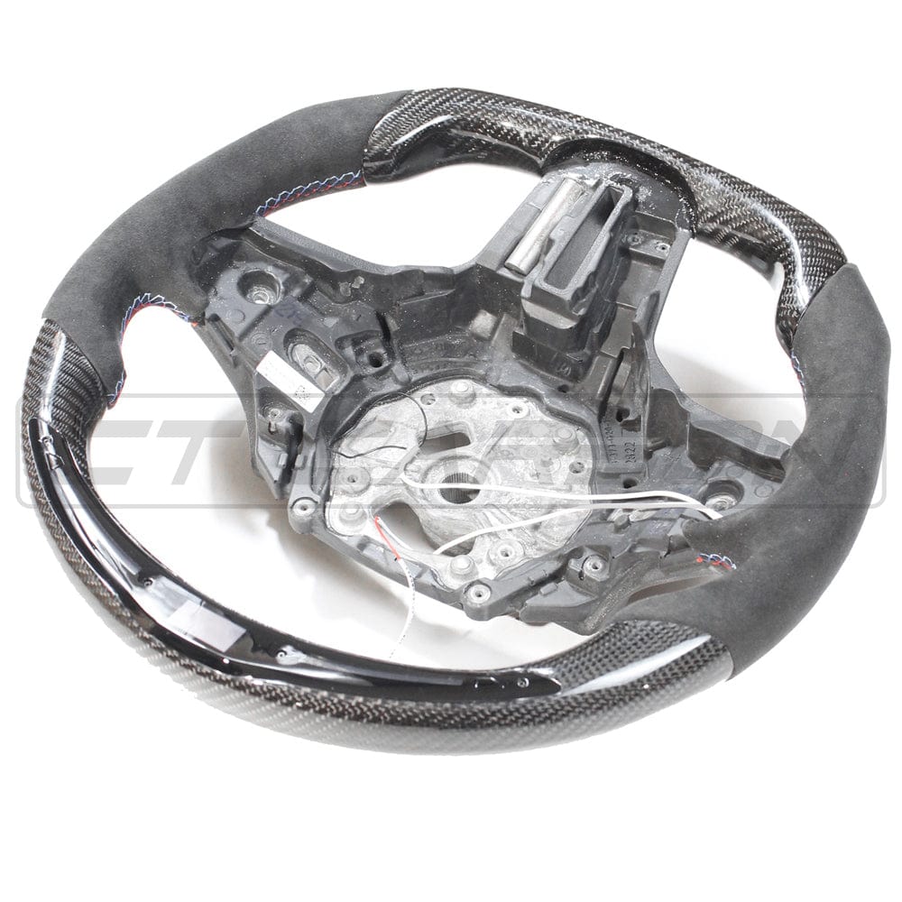 Gxx CT CARBON | BMW Gxx CARBON FIBRE / ALCANTARA FLAT BOTTOM STEERING WHEEL ...