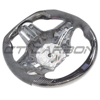 BMW Gxx M2,M3,M4 1,2,3,4 SERIES CARBON FIBRE / ALCANTARA LED FLAT BOTTOM STEERING WHEEL WITH HEATING