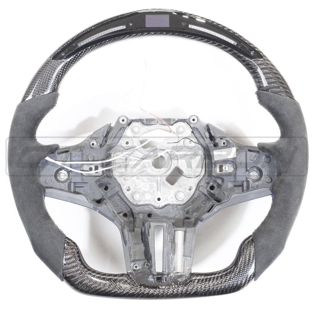 Gxx CT CARBON | BMW Gxx CARBON FIBRE / ALCANTARA FLAT BOTTOM STEERING WHEEL ...