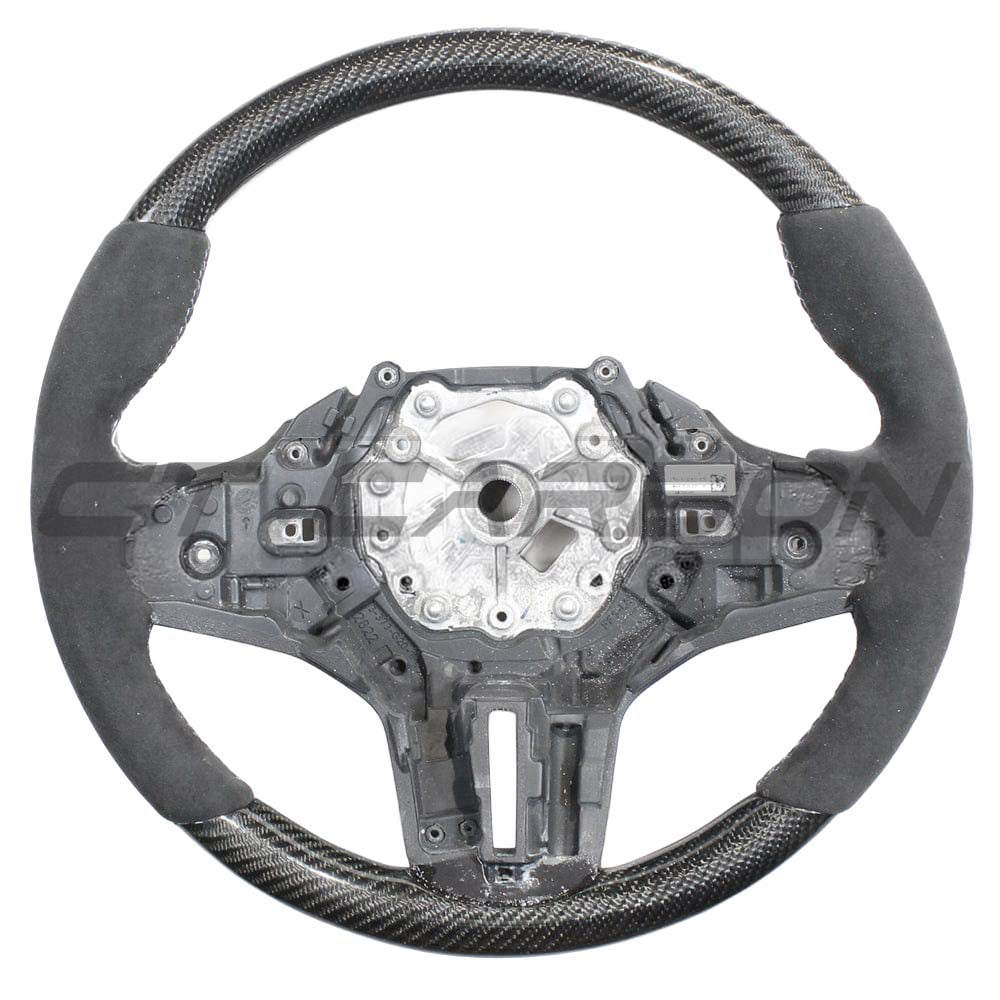 Gxx BMW Gxx CARBON FIBRE / ALCANTARA CUSTOM STEERING WHEEL | CT CARBON – CT ...