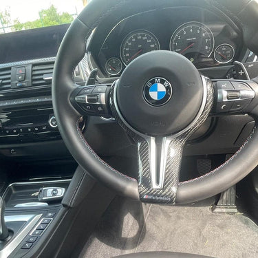 CT CARBON Steering Wheel Trim BMW Fxx M CAR CARBON FIBRE STEERING WHEEL TRIM