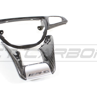 CT CARBON Steering Wheel Trim MERCEDES AMG CARBON FIBRE STEERING WHEEL TRIM