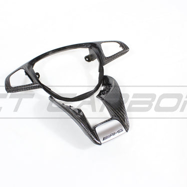 CT CARBON Steering Wheel Trim MERCEDES AMG CARBON FIBRE STEERING WHEEL TRIM