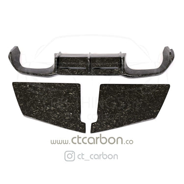 CT CARBON Vehicles & Parts BMW M2/M2C F87 FORGED CARBON FIBRE DIFFUSER - MT STYLE