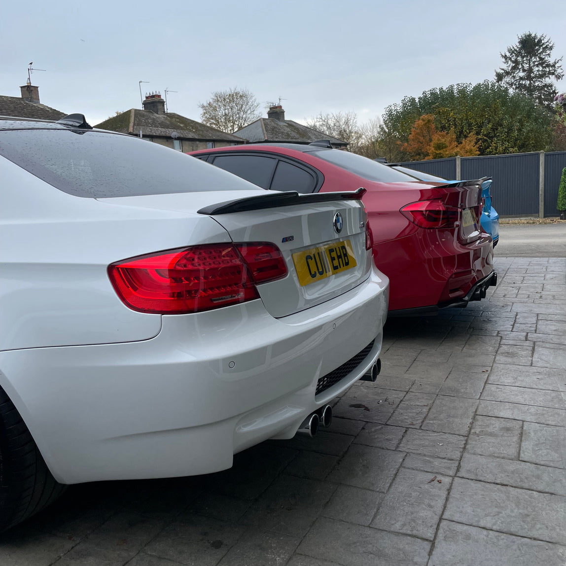 CT CARBON Vehicles & Parts BMW M3 & 3 SERIES (E92) CARBON FIBRE SPOILER - CS STYLE