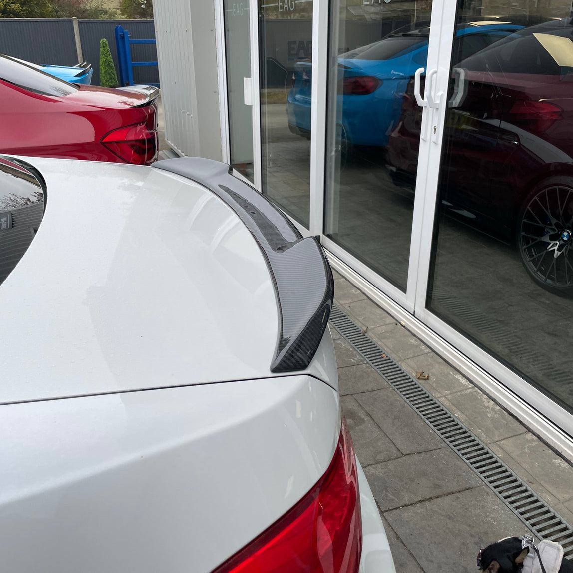 CT CARBON Vehicles & Parts BMW M3 & 3 SERIES (E92) CARBON FIBRE SPOILER - CS STYLE