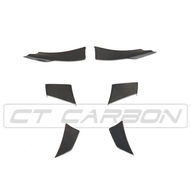 CT CARBON Vehicles & Parts BMW M3/M4 F80/F82/F83 CARBON FIBRE CANARD FINS - MA STYLE