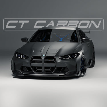 CT CARBON Vehicles & Parts BMW M3/M4 G80/G81/G82/G83 CARBON FIBRE GRILLE - WITH ACC