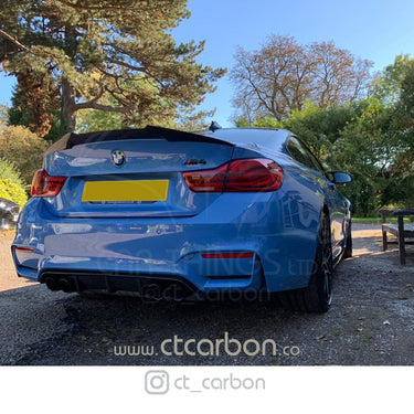 CT CARBON Vehicles & Parts BMW M4 F82 CARBON FIBRE SPOILER - V STYLE