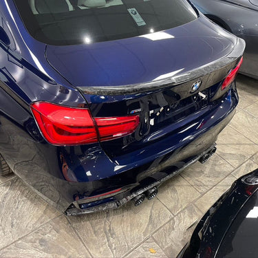 CT CARBON Vehicles & Parts BMW M4 F82 FORGED CARBON FIBRE SPOILER - V STYLE