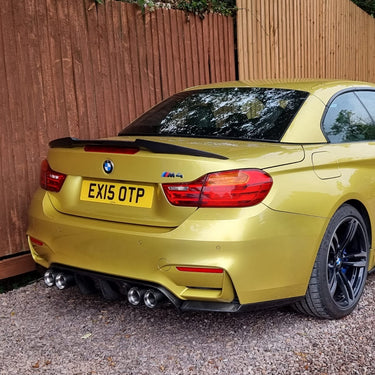 CT CARBON Vehicles & Parts BMW M4 F83 & F33 4 SERIES CARBON FIBRE SPOILER - MP STYLE