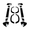 LAND ROVER DEFENDER L663 90 GLOSS BLACK MOULDING TRIM PACK-Kit-BLAK BY CT-CT Carbon - High-quality carbon fiber and gloss black aerodynamic parts for premium sports and luxury vehicles.