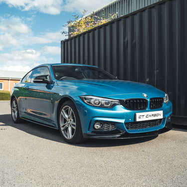 BMW 4 SERIES F32 GLOSS BLACK FULL KIT (TWIN EXHAUST) - MP STYLE - BLAK BY CT CARBON