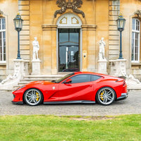 FERRARI 812 SUPERFAST & GTS CARBON FIBRE SIDE SKIRT EXTENSION - CT DESIGN