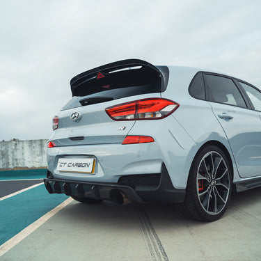 HYUNDAI i30N CARBON FIBRE DIFFUSER (PRE-FACELIFT) - CT DESIGN