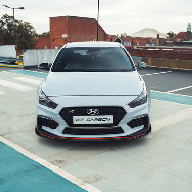 SPLITTER AVANT EN FIBRE DE CARBONE HYUNDAI i30N (PRÉ-FACELIFT) - CT DESIGN