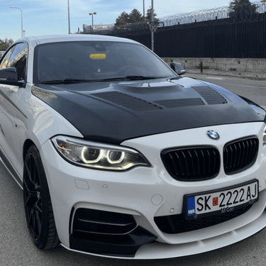 CAPOT EN FIBRE DE CARBONE BMW M2/M2C F87 &amp; F20/F22 SÉRIES 1&amp;2