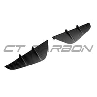 AUDI RSQ8 2025+ FACELIFT MATTE CARBON FIBRE FRONT VENT TRIM - CT DESIGN