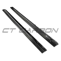 AUDI RS3 8Y 2022+ CARBON FIBRE SIDE SKIRTS - CT DESIGN V2