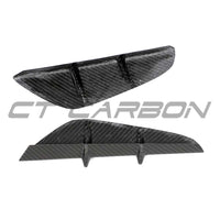 AUDI RSQ8 2025+ FACELIFT MATTE CARBON FIBRE FRONT VENT TRIM - CT DESIGN