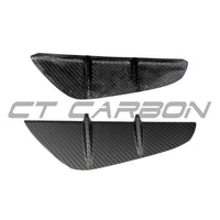 AUDI RSQ8 2025+ FACELIFT MATTE CARBON FIBRE FRONT VENT TRIM - CT DESIGN