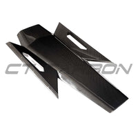 LAMBORGHINI REVUELTO CARBON FIBRE ENGINE COVER & ROOF SCOOP - CT DESIGN