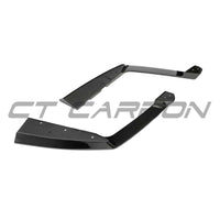 BMW F95 X5M 2019+ DRY CARBON FIBRE REAR BUMPER CORNERS - V1
