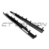 BMW & X6/X6M 2019+ CARBON FIBRE SIDE SKIRTS
