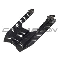 LAMBORGHINI REVUELTO CARBON FIBRE ENGINE COVER & ROOF SCOOP - CT DESIGN