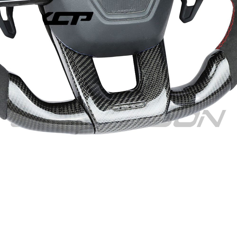 LAMBORGHINI URUS CARBON FIBRE / ALCANTARA LED CUSTOM STEERING WHEEL ...