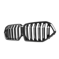 BMW X6 G06 LCI DOUBLE SLAT CARBON FIBRE FRONT GRILLE-Grille-CT CARBON-CT Carbon - High-quality carbon fiber and gloss black aerodynamic parts for premium sports and luxury vehicles.