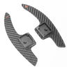 AUDI A3/S3/RS3 8Y RS6 C8 CARBON FIBRE SHIFTER PADDLES - V1-Accessories-CT CARBON-CT Carbon - High-quality carbon fiber and gloss black aerodynamic parts for premium sports and luxury vehicles.